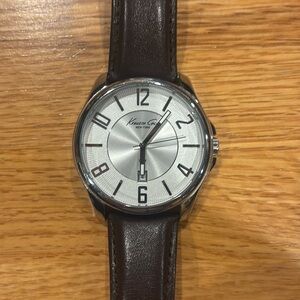 Kenneth Cole Men's 50M Water Resistant Watch with Brown Band